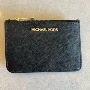 Michael Kors leather coin purse wallet